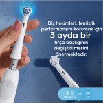 Oral-B iO Gentle Care Beyaz Diş Fırçası Yedek Başlığı 4 Adet Yumuşak Kıllarla Hassas Temizlik