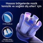 Oral-B iO Gentle Care Beyaz Diş Fırçası Yedek Başlığı 4 Adet Yumuşak Kıllarla Hassas Temizlik