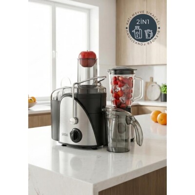 Sinbo SJ-3195 Katı Meyve Sıkacağı Blender Seti