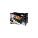 SBG-7102 Elektrikli Izgara 2000W Güç, Demir Döküm Malzeme İle Sağlıklı Pişirme İmkanı