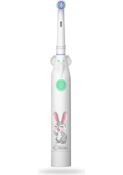 Kiwi Pilli Çocuk Diş Fırçası Orta Sertlikte 210×30×26 mm Eğlenceli Tasarım 1 Adet
