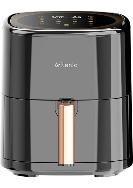 Ultenic K10 Sıcak Hava Fritözü, Ultenic Yağsız Fritöz, 5l Hava Fritözü Dokunmatik LED Ekran