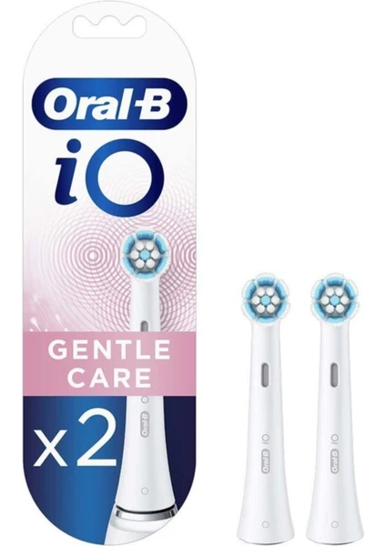 Oral-B Io Gentle Care Beyaz Diş Fırçası Yedek Başlığı 2 Adet